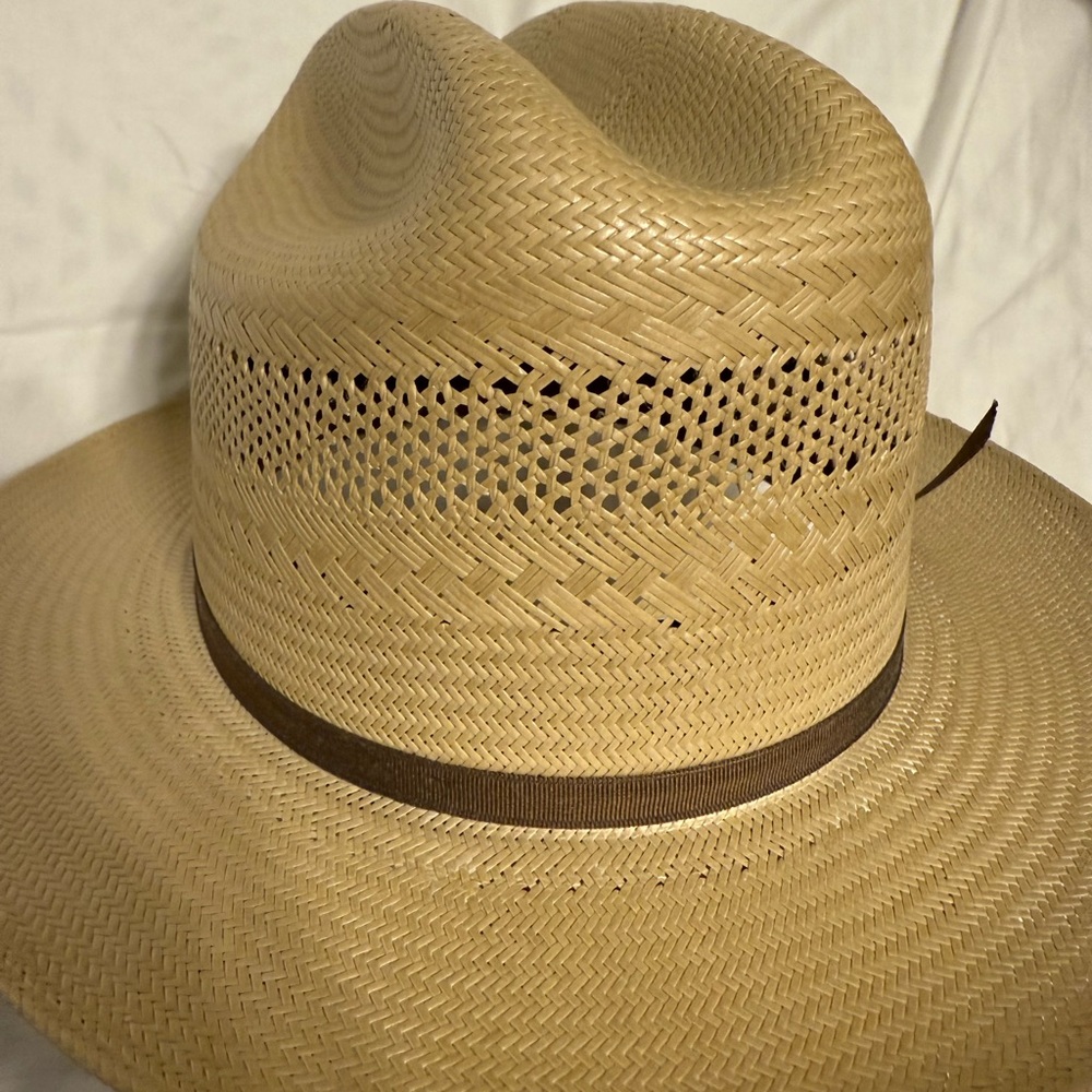 Stetson Brown and Tan Hat - Picture 2 of 11